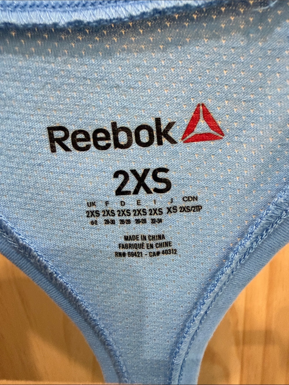 Like new Reebok tank - Picture 3 of 3